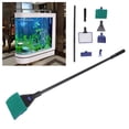 thumbnail image 1 of Fish  Cleaning Tool Kit, Long Handle Aquarium Cleaning Tool With Support Pole And Handle For Nano Fish  Glass, 1 of 8