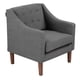 thumbnail image 2 of Sillon DICASA Milton 1 Plaza Gris Oscuro, 2 of 8