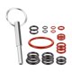 thumbnail image 1 of Juego de llaves para herramientas de reparación,Juego de llaves para reparación de cafeteras con junta,Llave de cabezal ovalado para máquina de café con anillo de silicona,Juego de, 1 of 9