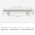 thumbnail image 2 of knobelite 25 Pack 102mm(4inch) Hole Centers Cabinet Handles Stainless Steel Kitchen Cabinet Door Handles and Pulls Cabinet Knobs Length 162mm(6.37inch) Brushed Nickel, 2 of 6