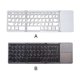 thumbnail image 4 of Inteprter Teclado plegable Teclados de escritorio inalámbricos recargables Suministros de computadora Comodidad Accesorios de oficina Dulce Videojuegos y accesorios Negro, 4 of 6