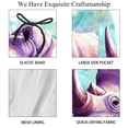 thumbnail image 4 of luoweisi Men's Beach Shorts Quick Dry Swim Trunks with Mesh Lining Abstract Rhinoceros S, 4 of 5