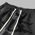 thumbnail image 6 of Dresfit Mens Camo Shorts Long Drawstring Cargo Shorts Summer 2026 Loose Work Carpenter Shorts Camouflage Knee Length Baggy Hiking Cropped Pants 2XL, 6 of 6