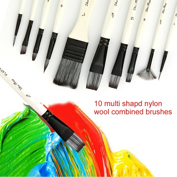 Coffret Peinture Huile Acrylique Crayons De Couleur Aquarelles Pastel 112  Pcs