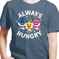 thumbnail image 3 of Baby Shark - Always Hungry - Toddler And Youth Short Sleeve Graphic T-Shirt, 3 of 6