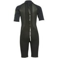 thumbnail image 4 of Body Glove Pro3 2/1mm Short Sleeve Spring Wetsuit, Back Zip, Youth, Size 8, Black, 4 of 6
