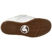 Dvs Footwear Mens Mens Enduro HEIR Skate Shoe WHITE GUM NUBUCK