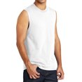 thumbnail image 2 of Mafoose Male Cotton Sleeveless Tee Men Athletic Shirts & Tops White Medium, 2 of 5