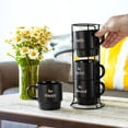 thumbnail image 3 of Juego de tazas de café Signature Housewares, apilables, 15 oz x 4, 3 of 5