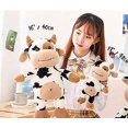 thumbnail image 2 of Peluche de vaca de 25 cm, muñeco de peluche, suave y esponjoso, cojín para abrazar, regalo para todas las edades y ocasiones, 2 of 5