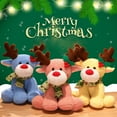thumbnail image 5 of Christmas Plush Animal Doll - Cute Reindeer Stuffed Toy for Kids, Soft Holiday Throw Pillow for Bedroom Decor & Festive Gifts, 5 of 5