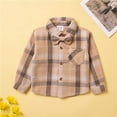 thumbnail image 2 of Vedolay Boys Shirts Baby Toddler Girls Long Sleeve Autumn T-Shirt Beige,110, 2 of 5