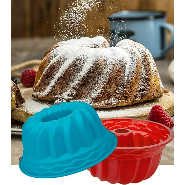 Occhi d'angelo Silicone Bundt Pan, Non-stick Bundt Cake Pan with Sturd —  CHIMIYA