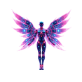 thumbnail image 6 of Fantasy Angel Demon Theme Stickers, Waterproof Angel Demon Theme Sticker for Water Bottle Laptop Phone Cases Planner Skateboard Luggage Helmet Party Favor Decor, Ideal for Adults Teens Teacher Rewards, 6 of 9