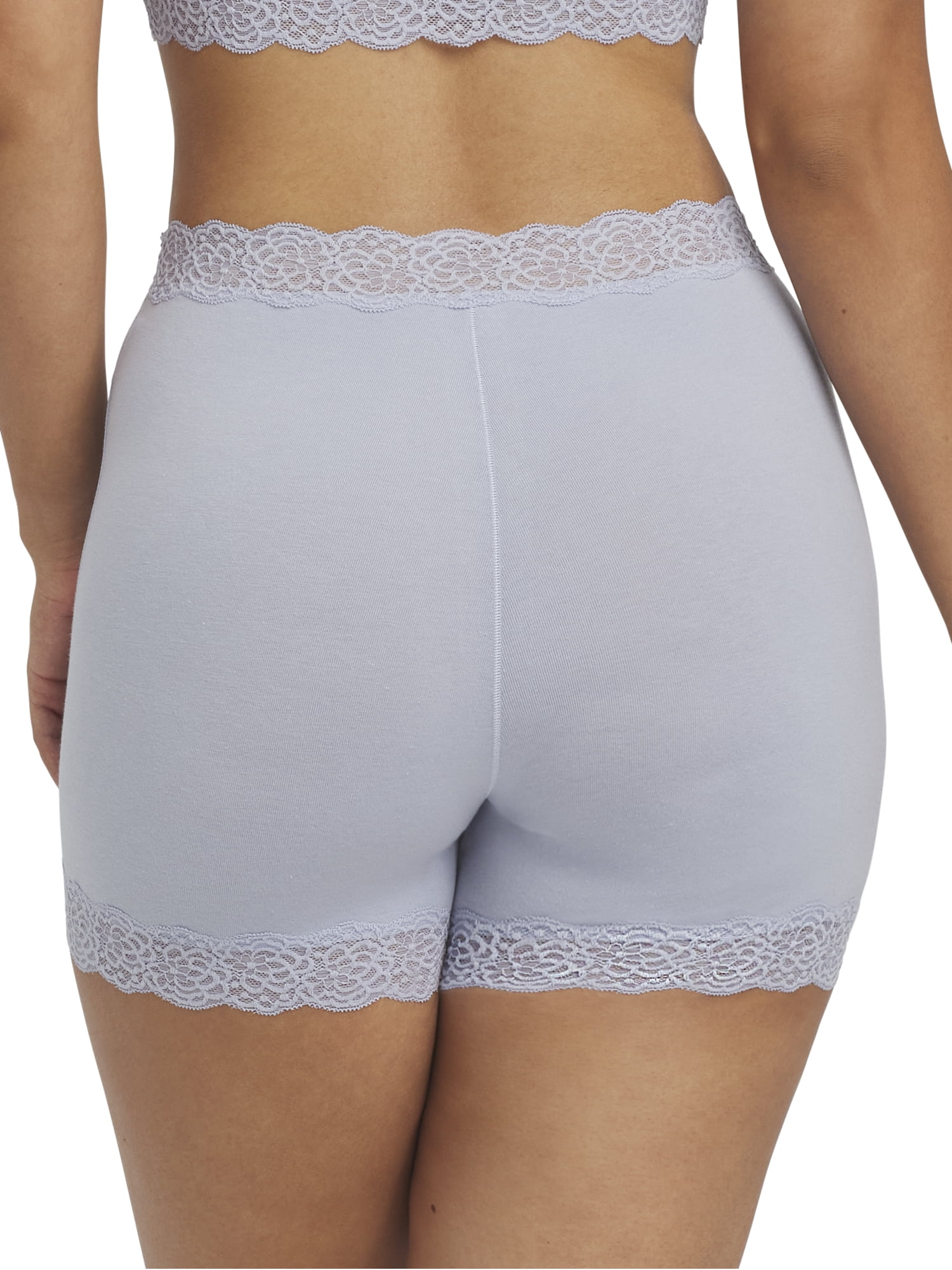 Mills by Millie Bobby Brown Women's Lacy Cotton Shortie Panties, Sizes XS-XXXL
