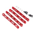 thumbnail image 1 of TISHITA 4 Pcs Tige de Fixation de Châssis Pièces de Rechange pour Voiture RC 1/12 Rouge, 1 of 8