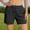 Black, variant on Kojanyu Women's High Waisted Athletic Shorts with Pockets Drawstring Elastic Waist Running Yoga Lounge Shorts Lightweight Stretch Nylon Spandex Summer Casual Shorts