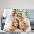 thumbnail image 4 of Personalised Blanket,Custom Blanket With Text 1-9 Photo, Personalised Blankets for Adults,Personalised Photo Blanket for Mother's Day,Customised Gifts for Mum,Dad,Boyfriend,Girlfriend,Friends, 4 of 6