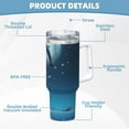 thumbnail image 5 of Pofeuu Night Sky Moon Dolphin Print 40oz Ice Bully With Handle And Straw Stainless Steel Vacuum Insulated Cup And 2 In 1 Straw Lid, 5 of 8