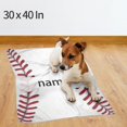 thumbnail image 6 of Yibo Baseball Blanket Flannel Soft and Comfortable Anti-static Bed Sofa Blanket, 6 of 8