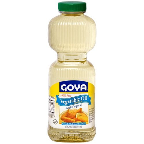 Goya 100 Pure Soybean Vegetable Oil, 16 fl oz