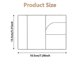 thumbnail image 2 of 10-Pack Clear PVC Passport Covers Protectors, Transparent Protective Holders for Standard Size Travel Documents, 2 of 4