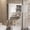 White, variant on Over the Toilet Storage Cabinet, Asofer Bathroom Space Saver Organizer above Toilet with Adjustable Shelf & 2 Doors, White