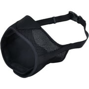 Best Fit Adjustable Comfort Dog Muzzle, Black, 10"-13"