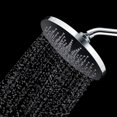 thumbnail image 5 of inch fixed shower head rain shower swivel ball joint fixed mount ABS chrome round, 5 of 5