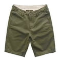 thumbnail image 1 of Aayomet Mens Shorts Elastic Waist Casual Shorts Solid Color Shorts Drawstring Pants (Green, XXL), 1 of 5