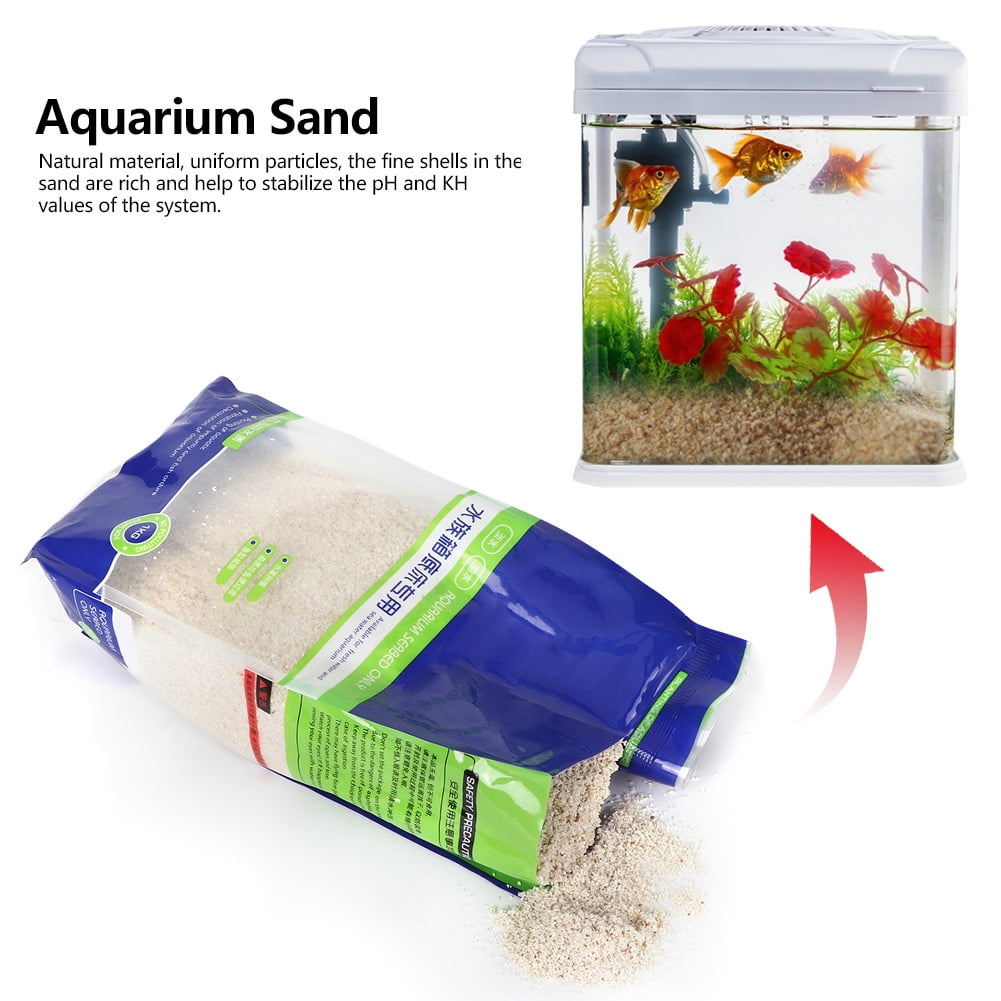 Riousery Natural Sand Stone Gravel Landscaping Decoration for Fish Tank Aquarium Flowerpot Fresh Water Seawater Premium Substrate Element 9.45 inches / 24.0 cm