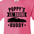 thumbnail image 4 of Inktastic Poppy's Lil' Racing Buddy with Car Silhouette Youth T-Shirt, 4 of 5