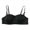 Black, variant on KOERIM 2 Pieces Wireless Bralettes Tank Top Bra Sports Bra for Women Girls