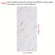 thumbnail image 3 of 1PC,White,Gloss Film, Gray, Marble Pattern, Home Decor, Cabinet ,Table Chair, Room Background ,Crackle ,Waterproof, Peel And Stick ,Easy To Erase Stains ,Refrigerator, Speaker,Dryer,Cabinet, Oven ,Ap, 3 of 4