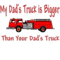 thumbnail image 2 of CafePress - Firetruck Daddy Infant Bodysuit - Baby Light Bodysuit, Size Newborn - 24 Months, 2 of 4