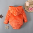 thumbnail image 4 of URMAGIC Newborn Toddler Baby Girl Boy Halloween Pumpkin Costumes Cute Hooded Romper Jumpsuit Outfit Clothes 0-18 Months, 4 of 8
