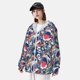 thumbnail image 3 of Balery cool rock Skull Sudadera ligera de manga larga con capucha y protección solar UPF 50+ para hombre y mujer, ideal para pesca y running-Large, 3 of 7