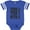 Football Blue and White, variant on Inktastic Juneteenth June 19, 1865 Boys or Girls Baby Bodysuit