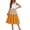 Yellow Colorblock, variant on Arshiner Girl's Sundresses Summer Boho Strap Tiered Cami Maxi Dresses with Pockets