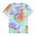 thumbnail image 5 of Ashirexll T-Shirts pour Filles à Manches Courtes Imprimés Col Rond Demi-Manches Haut pour Enfants Décontracté Polyvalent, 5 of 5