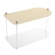 thumbnail image 4 of Organizador de baño acrílico multicapa, especiero para oficina, dormitorio y baño. 2 capas de blanco, 4 of 9
