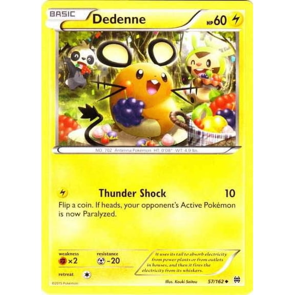 Pokemon BREAKthrough Dedenne #57