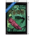 thumbnail image 2 of Jujutsu Kaisen - Teaser Wall Poster, 14.725" x 22.375", Framed, 2 of 6
