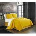 thumbnail image 2 of Chic Home Nika 7-Piece Box stitched Quilt Set, King, Yellow, 2 of 3