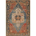 thumbnail image 6 of Unique Loom Outdoor Traditional Collection Area Rug - Antiquity (4' 1" x 6' 1" Rectangle Navy Blue and Rust Red/Navy Blue), 6 of 8