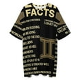 thumbnail image 3 of Gemini Facts Zodiac Sign Astrology Birthday Gift Sleepshirts For Sleeping Travels Loose Sleepdress Pajama Dress Soft Nightdress Sleepwear, 3 of 7