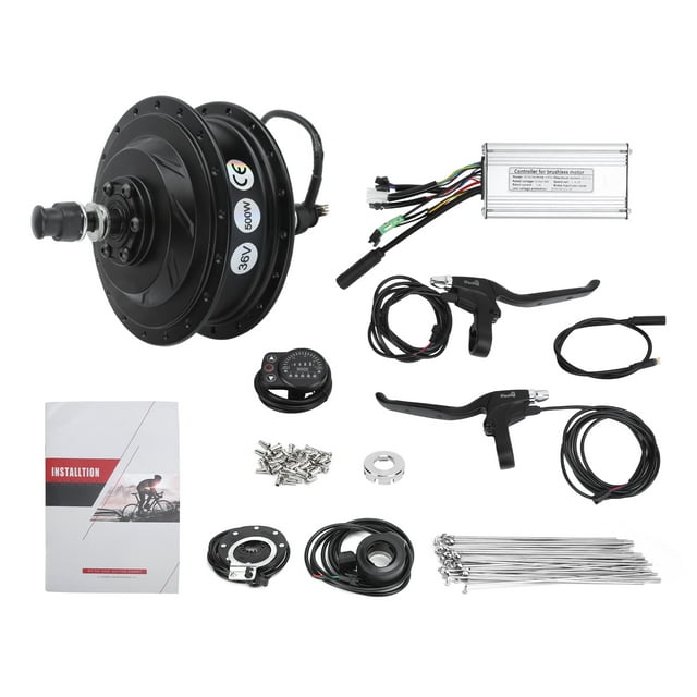 Kit De Conversión Eléctrica, Alto Rendimiento, Alta Resistencia, 36 V, 500 W, Kit De Conversión De Rueda Trasera De Alta Eficiencia, Duradero, Sin Ruido, Bricolaje Para Rueda ANGGREK Otros