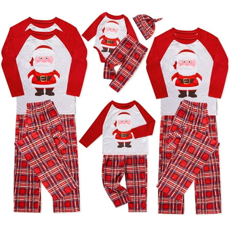

Zukuco Christmas Pajamas for Family Matching Pjs Set Classic Xmas Clothes Sleepwear Nightwear for Women Men Couple Kids 2023 Gifts