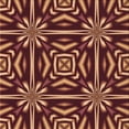 thumbnail image 1 of Ahgly Company Indoor Square Patterned Deep Red Area Rugs, 4' Square, 1 of 6