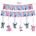 thumbnail image 3 of Set de fiesta de 88 piezas de Stitch rosa de Lilo y Stitch, 3 of 8